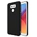 Produktbild LG G6 Hülle, Fraelc® Ultra Dünn Leichtgewicht Hardcase Matte Schwarz Hardskin Rutschfest Hülle für LG G6 (5,7 Zoll)