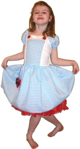 Dorothy Wizard Of Oz Girls Fancy Dress Costume Age 3-4