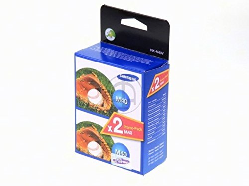Samsung SF-360 (M40 / INK-M 40 VELS) - original - 2 x Druckerpatrone schwarz - 750 Seiten - 14ml