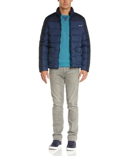 JACK & JONES Herren Jacke 12067442 PLACE JKT CORE PB AUT 13 E1, Gr. 54 (XL), Mehrfarbig (DRESS BLUE)