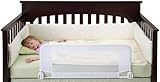 Dexbaby seguridad Sleeper Convertible cuna cama, color blanco infantil, bebé, niño