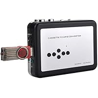 Y&H Lecteur de Cassette Enregistrer Une Bande au convertisseur numérique MP3,Capture de Cassette USB,enregistrer…