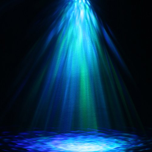 NIUBIER Disco Lichteffekte Disco-Licht Partylicht Beleuchtung mit Fernbedienung und Musikmodus-7 Farben RGB Ozean Wellen Lichteffekte Discokugel Discolichter Led Lichteffekt Dj Licht Lichter Party für Parteien,Hochzeit,Karaoke,Club,Bar,KTV,Wohnzimmer und Vieles Mehr(Discokugel Kinder) - 8