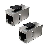 Inhalt: 2 Stück // Für alle RJ45 Patchkabel // Farbe: Silber