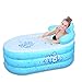 Produktbild Sunjun& Aufblasbare Badewanne Dicker Erwachsene Badewanne Falten Badewanne Kind Belüftung Schwimmbad Umweltschutz PVC ( größe : 160*90*75cm )