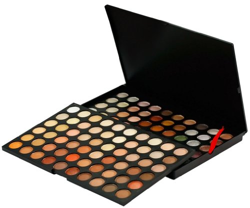 Micro Trader 120 Complete Warm Color Eye Shadow Palette - 22.7cm X 15cm X 1.7...
