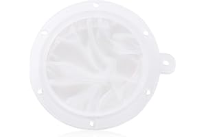 Kalave 14 cm livsmedelssil filter, BPA-fri 200 nätmaskor livsmedelsfilter sil, sil kompatibel med 13 cm tratt, för filtrering