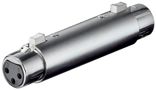 XLR Adapter 3-polig XLR Kupplung auf 3-polig XLR Kuppl.