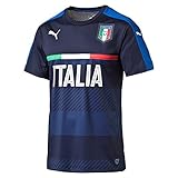PUMA Herren Trikot FIGC Italia Training Jersey, Peacoat/Team...