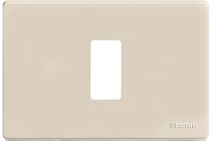 BTicino Fp Magic Plate 2 Seats, Resin, white, 503/1/R/F