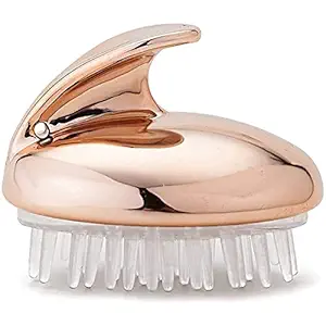 Haveview Soft Silicone Battery Powered Scalp Shampoo Brush Head massager Removes dandruff Controls Hair Fall massage brush Promotes Hair growth & Blood circulation for Men & Women (Multicolour)