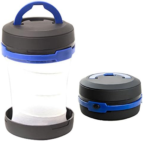 Gr8Life Camping Lamp, LED Lantern, Camping Lantern Battery Operated Collapsible Camp Light for Fishing, Hiking, Emergency, Outdoor Adventures.