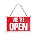 Produktbild SWIFT We're Open and Closed Red Hanging Shop Sign (BS3)
