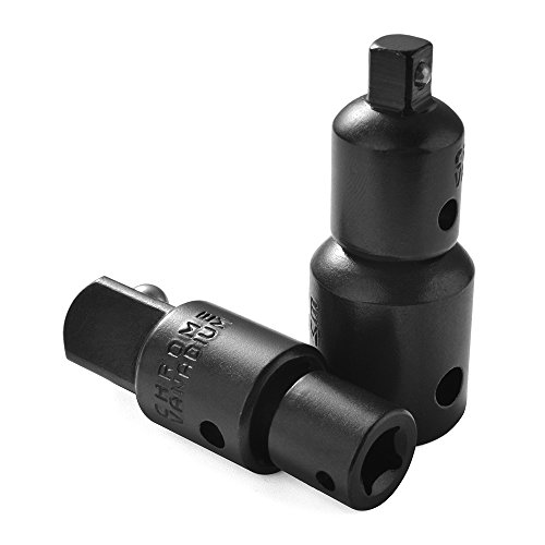 XCSOURCE® Impact Socket Konverter Reduzierstück Ratschenreduzier Schraubenschlüssel Adapter Set 1/2″ 1/4″ 3/8″ Drive BI649 - 5