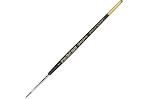 Cepillo Kolinsky siberiano de la serie Gold 2358, Green Stuff World, tamaño 1