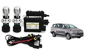 RS Enterprises Cars Innova Crysta H4 - HID Conversion Light Kit ( 2 HID Light , 2 Blaster , Wiring ) Vehicle HID Kit for Car Headlight