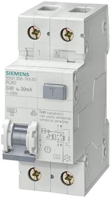 Siemens – différentiel Combinaison 16 A 2 m 30 mA 6 Ka-b