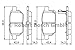 Produktbild Bosch 986494255 Bremsbelagsatz - (4-teilig)