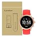 Produktbild LvBU Fossil Julianna Hr Ersatzarmband, Sport Silikon Classic Ersatz Uhrenarmband Für Fossil Damen Smartwatch Julianna HR 5. gen (Rot)