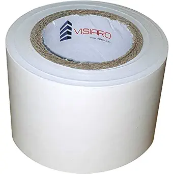 VISIARO PVC Self Adhesive White Monsoon Tape, Width 48mm x Length 18mtrs, Pack of 1