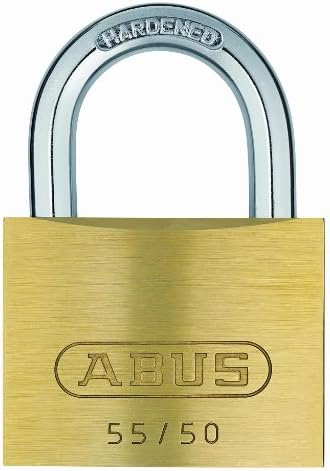 ABUS 02874 Brass Padlock with 5501 Alike Keyed