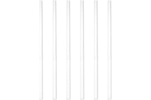 PH PandaHall Tubo Acrilico Rigido 35cm, Tubo Rigido 12mm OD 10mm ID, Tubo Tondo Rigido Trasparente, Tubo Acrilico Fai Da Te Trasparente per Illuminazione, 6 pz