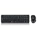Produktbild EagleTec KM104 wireless Tastatur Maus Set, 2.4GHz schnurlose flüsterleise Tastatur und Maus Combo, (QWERTZ, deutsche Tastaturbelegung) schwarz