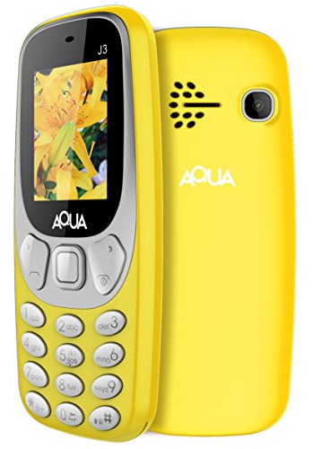 Aqua J3 (1.8 inch Display, 1000 Mah Battery, Yellow) RS.539 (51.00% Off) - Amazon Aqua J3 (1.8 inch Display, 1000 Mah Battery, Yellow) RS.539 (51.00% Off) - Amazon
