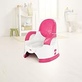 Mattel Fisher-Price CGY50 Komfort Töpfchen mit bequemer hoher Rückenlehne und Ablage für die Arme, pink - 14