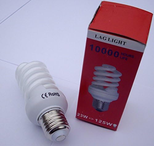 Lag 23w ES Warmwhite Bulb x2