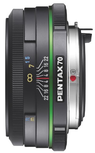 Pentax 70mm f/2.4 DA Limited Lens for Pentax and Samsung Digital SLR Cameras