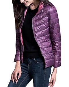 ZiXing Chaqueta de Pluma Reversible