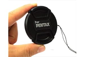 Hirondelle Bleue Bouchon (Cache Objectif) de Remplacement Compatible diamètre 52mm, Seulement Compatible avec Objectif Pentax SMC DA 18-55mm F3.5-5.6 AL II