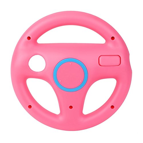 Delicacydex-Volante-da-corsa-design-innovativo-ed-ergonomico-in-plastica-Volante-Wii-volante-da-gioco-per-Nintendo-Wii-divertente-controller-di-gioco-remoto-utile-per-Mario-Kart
