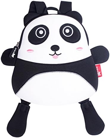 Jyouhin Baby Backpacks Unisex Waterproof Kids Backpack SBR Neoprenen School Baby Backpack Kindergarten Backpack for Babies (Panda)