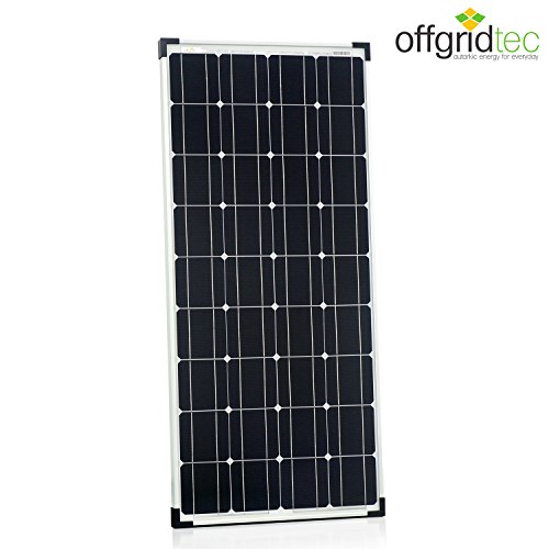 2x Offgridtec® 100W 12V Mono Solarpanele – Solarmodul Solarzelle Photovoltaik - 2