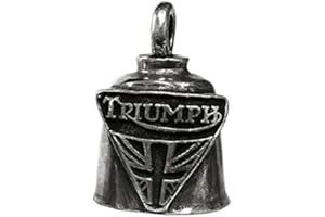 GZM Cloche Guardian Bell Porte-bonheur Gremlin Bell Triumph Idée cadeau Biker Moto