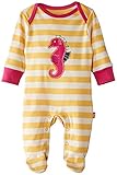 Kite Baby-Girls Seahorse Striped Round Collar Sleepsuit