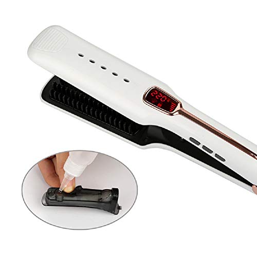 Steam Hair Straighteners Hair Curler 2 in 1 Professional Ceramic Tourmaline Iron for Hair Straightening and Curling Max Temperature 120 220 C White reviews Steam Hair Straighteners Hair Curler 2 in 1 Professional Ceramic Tourmaline Iron for Hair Straightening and Curling Max Temperature 120 220 C White