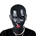 Produktbild LUOEM Volles Gesicht Augenbinde Maske Atmungs Offenen Augen Mund Gesicht Abdeckung Maske Erwachsene Cosplay Hood Unisex Kopfbedeckungen (Schwarz)