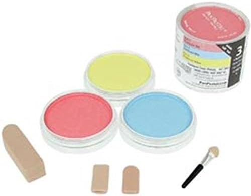 PanPastel 30033 Ultra Soft Artist Pastel 3 Color Set - Pearlescent Primary Colors w/Sofft Tools
