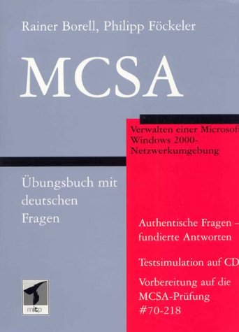 MCSA, Verwalten einer Microsoft Windows 2000-Netzwerkumgebung, m. CD-ROM
