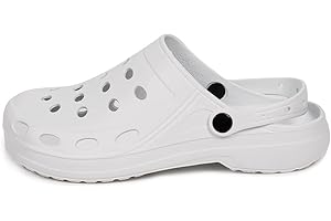 COZSERIES Zuecos Sanitarios Unisex Mujer Hombre Adultos Hostelería Goma EVA Zapatillas Playa Piscina Verano Sandalias Casa Talla 36-45 Producto Hecho EN Portugal/PRC