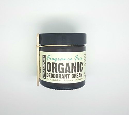 Living Naturally Organic Deodorant Cream (Fragrance Free)