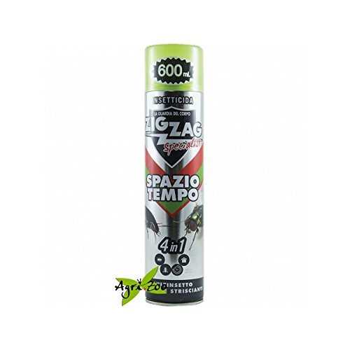 Zig Zag Specialist - Spazio Tempo - Insetticida Multinsetto Volanti e Striscianti 600ml