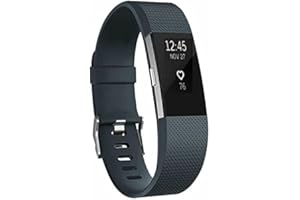 Sago Compatibile con Fitbit Charge 2 cinturino di ricambio classico da donna uomo piccolo grande