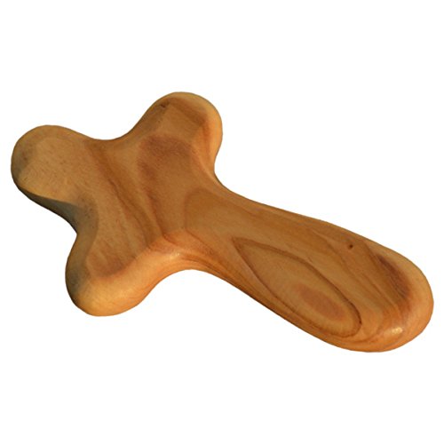 Holzkreuz – Handschmeichler Olivenholz Kreuz aus Bethlehem 5cm - 2
