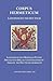 Corpus Hermeticum: Die lateinische Übersetzung von Marsilio Ficino (1491) im Wiegendruck von 1503 reproduziert und mit der genauen deutschen Übersetzung auf gegenüberliegenden Seiten by 