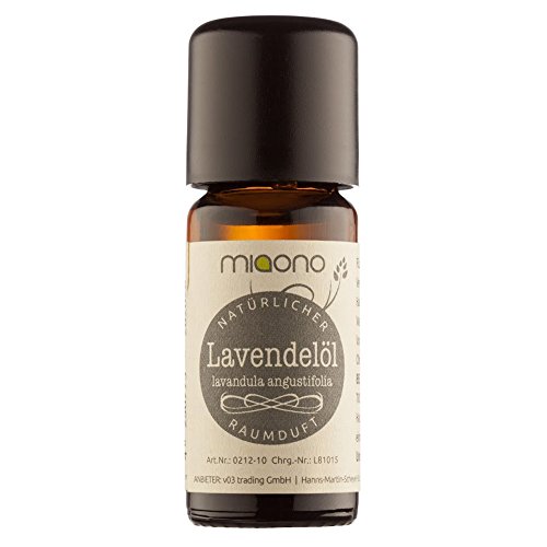 Lavendelöl - 100% naturrein (10ml) von miaono (Glasflasche)