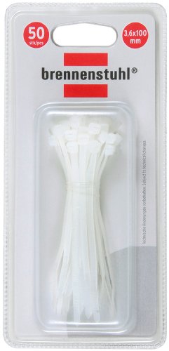 Preisvergleich Produktbild Brennenstuhl 1164220 Kabelbinder 3.6 x 100 mm, weiß